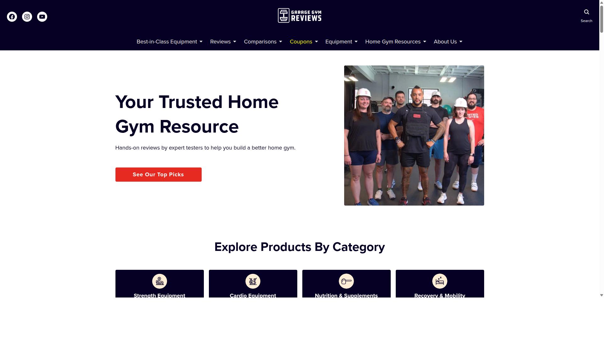 Sun Home Saunas website